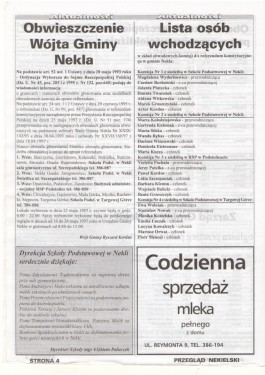 Przegląd Nekielski 05 / 1997 strona 4