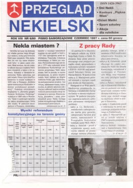 Przegląd Nekielski 06 / 1997 strona 1