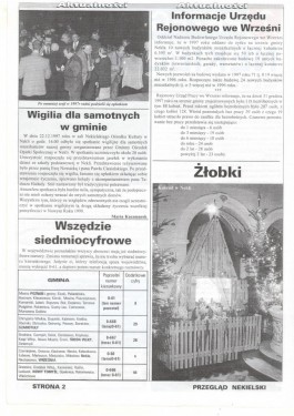 Przegląd Nekielski 01 / 1998 strona 2