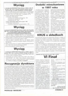 Przegląd Nekielski 01 / 1998 strona 5