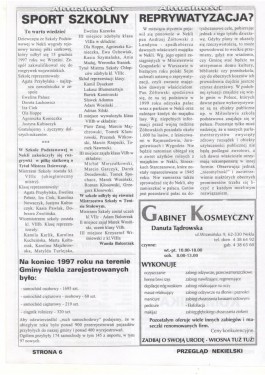 Przegląd Nekielski 02 / 1998 strona 6