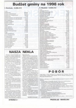 Przegląd Nekielski 03 / 1998 strona 2