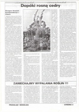 Przegląd Nekielski 03 / 1998 strona 3
