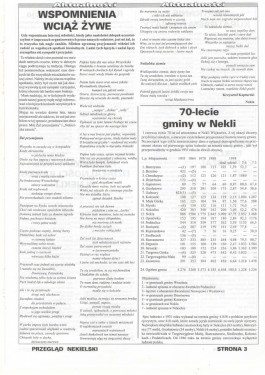 Przegląd Nekielski 04 / 1998 strona 3
