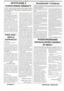 Przegląd Nekielski 04 / 1998 strona 4
