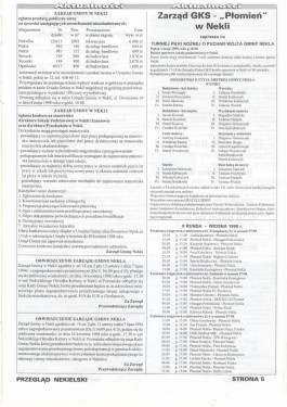 Przegląd Nekielski 04 / 1998 strona 5
