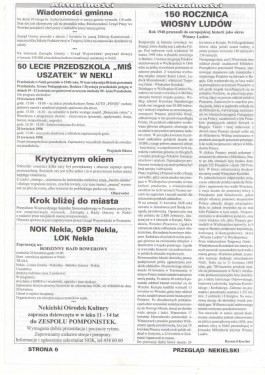 Przegląd Nekielski 04 / 1998 strona 6