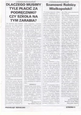 Przegląd Nekielski 06 / 1998 strona 5
