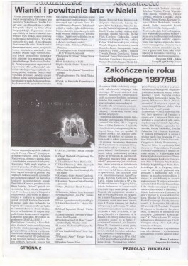Przegląd Nekielski 07 / 1998 strona 2