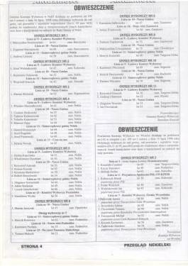 Przegląd Nekielski 10 / 1998 strona 4