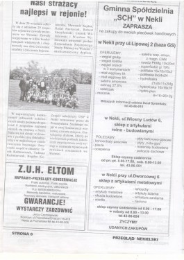 Przegląd Nekielski 10 / 1998 strona 6