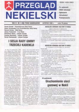 Przegląd Nekielski 11 / 1998 strona 1