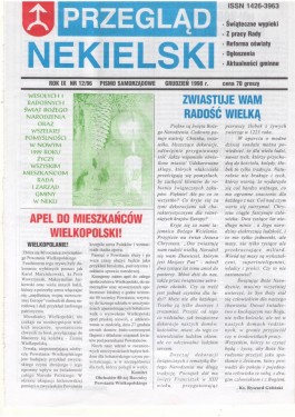 Przegląd Nekielski 12 / 1998 strona 1