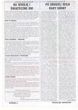 Przegląd Nekielski 12 / 1998 strona 2