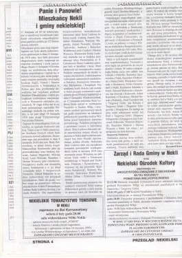 Przegląd Nekielski 12 / 1998 strona 4