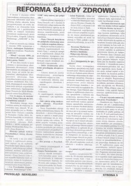 Przegląd Nekielski 01 / 1999 strona 5