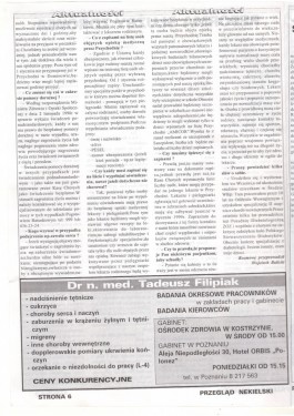 Przegląd Nekielski 01 / 1999 strona 6