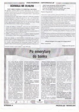 Przegląd Nekielski 05 / 1999 strona 4