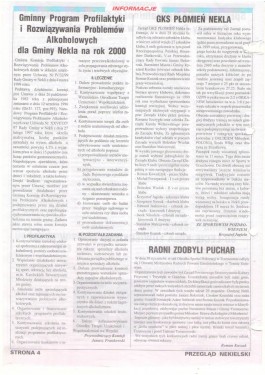 Przegląd Nekielski 02 / 2000 strona 4