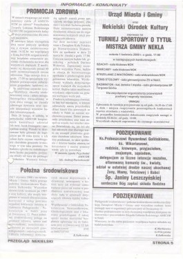 Przegląd Nekielski 03 / 2000 strona 6