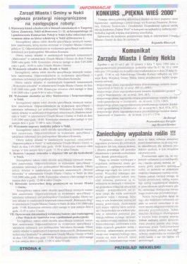 Przegląd Nekielski 04 / 2000 strona 4