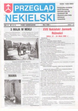 Przegląd Nekielski 05 / 2000 strona 1