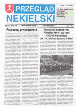 Przegląd Nekielski 06 / 2000 strona 1