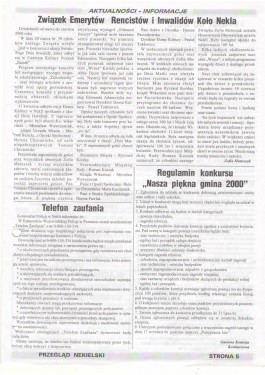 Przegląd Nekielski 07 / 2000 strona 5