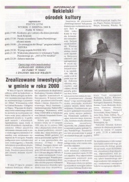 Przegląd Nekielski 08 / 2000 strona 6
