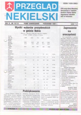 Przegląd Nekielski 10 / 2000 strona 1