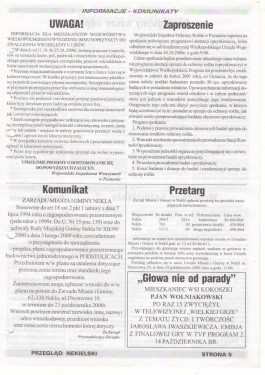 Przegląd Nekielski 10 / 2000 strona 5