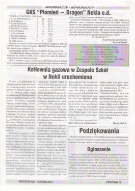 Przegląd Nekielski 11 / 2000 strona 5