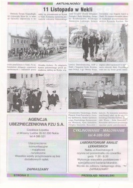 Przegląd Nekielski 12 / 2000 strona 2