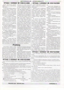 Przegląd Nekielski 12 / 2000 strona 5