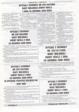 Przegląd Nekielski 01 / 2001 strona 4