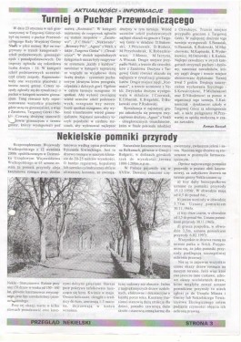 Przegląd Nekielski 02 / 2001 strona 3