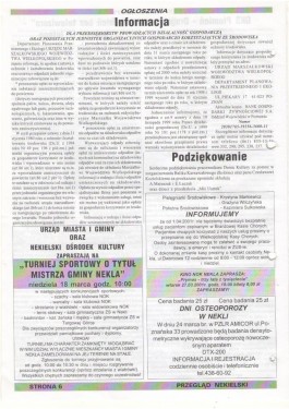 Przegląd Nekielski 03 / 2001 strona 6