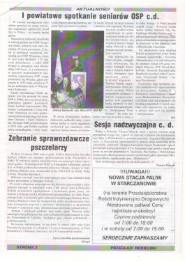 Przegląd Nekielski 04 / 2001 strona 2
