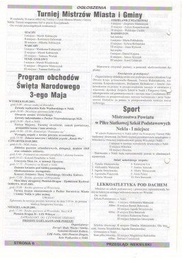 Przegląd Nekielski 04 / 2001 strona 6