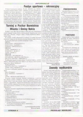 Przegląd Nekielski 05 / 2001 strona 4