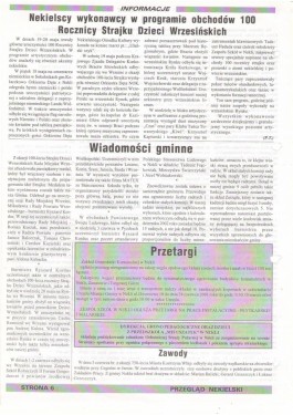 Przegląd Nekielski 06 / 2001 strona 6