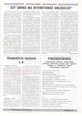 Przegląd Nekielski 08 / 2001 strona 3
