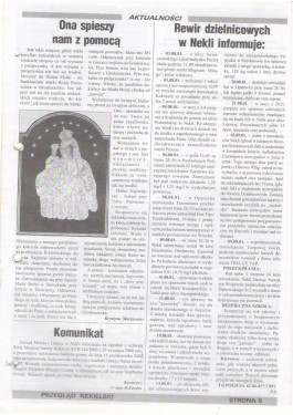 Przegląd Nekielski 09 / 2001 strona 5