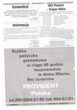 Przegląd Nekielski 09 / 2001 strona 6