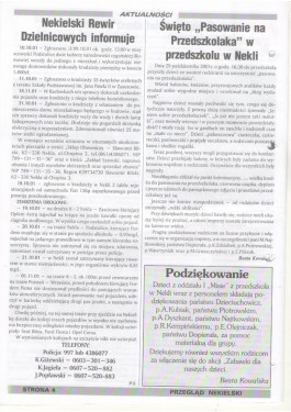 Przegląd Nekielski 11 / 2001 strona 4