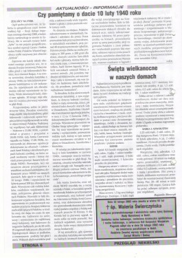 Przegląd Nekielski 03 / 2002 strona 6