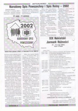 Przegląd Nekielski 05 / 2002 strona 2