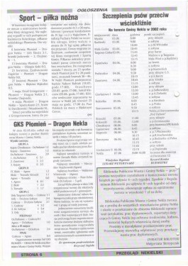 Przegląd Nekielski 05 / 2002 strona 6