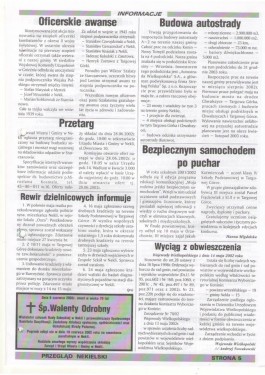 Przegląd Nekielski 06 / 2002 strona 5