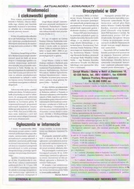 Przegląd Nekielski 10 / 2002 strona 4